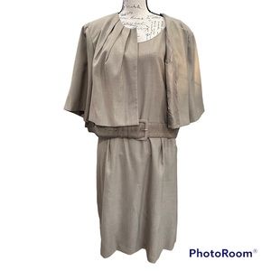 Calvin Klein Women Size 22 Dress Suit Bolero Jacket Business Career Set